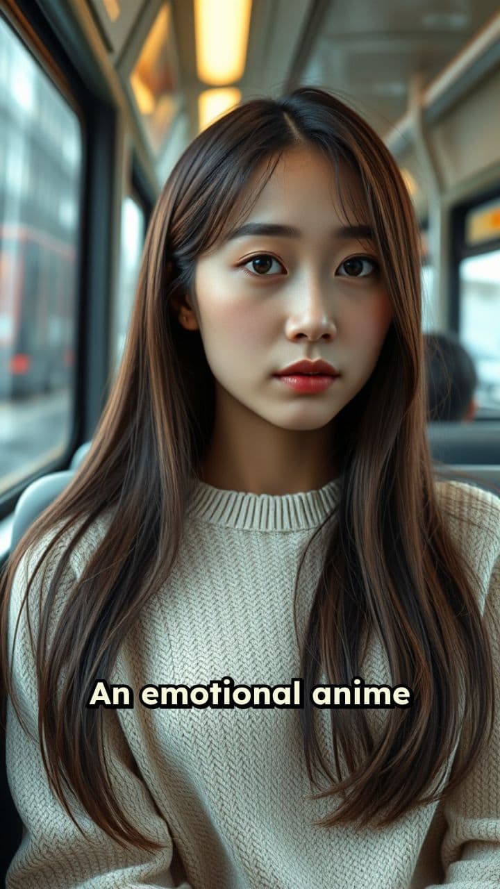 "Golden Moments at the Bus Stop"