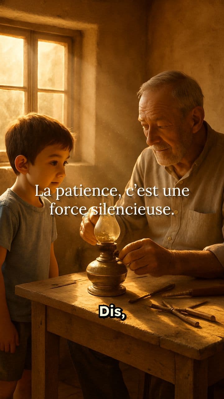 Ce que je veux que tu retiennes de moi