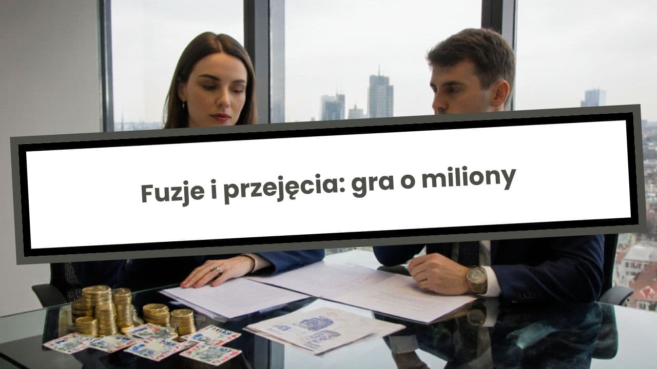 Fuzje i przejęcia: gra o miliony