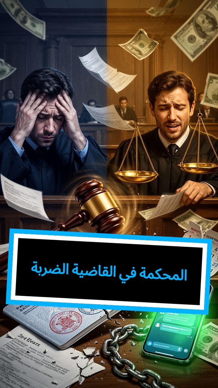 الضربة القاضية في المحكمة