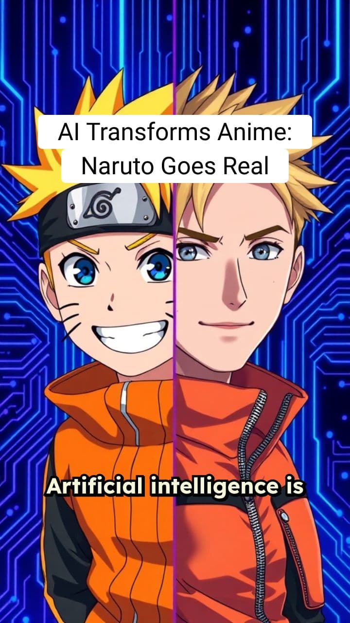 AI Anime Transformation: Naruto Characters Into Real Humans