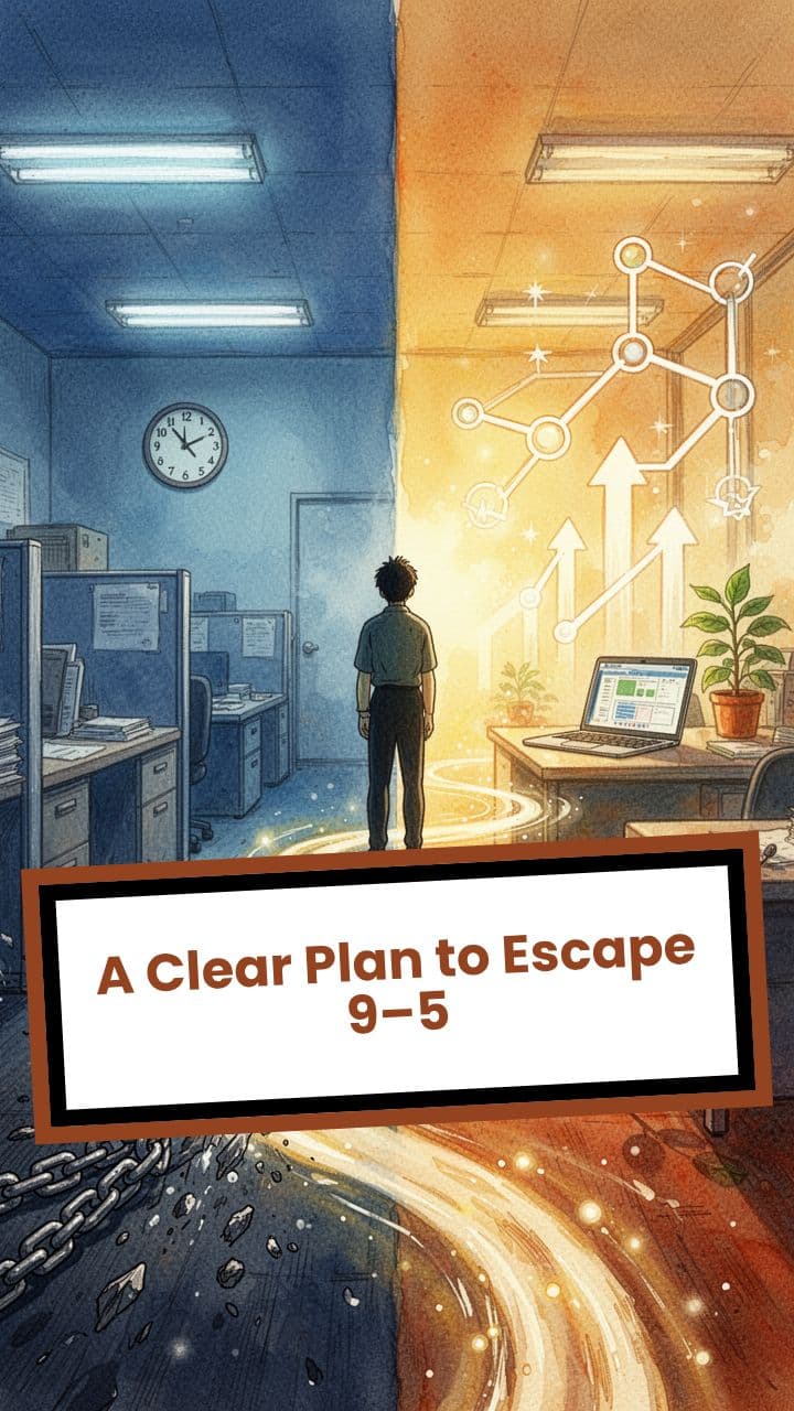 A Clear Plan to Escape 9–5