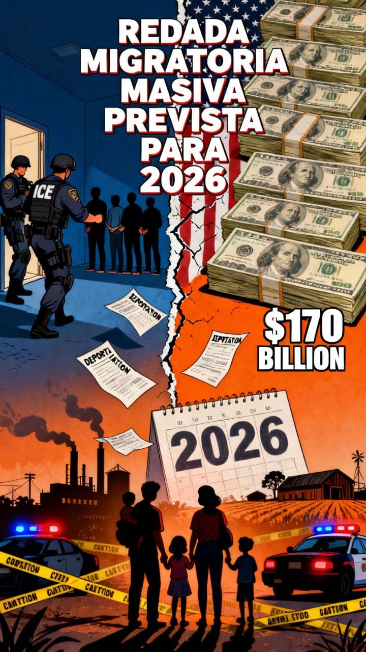 Redada migratoria masiva prevista para 2026
