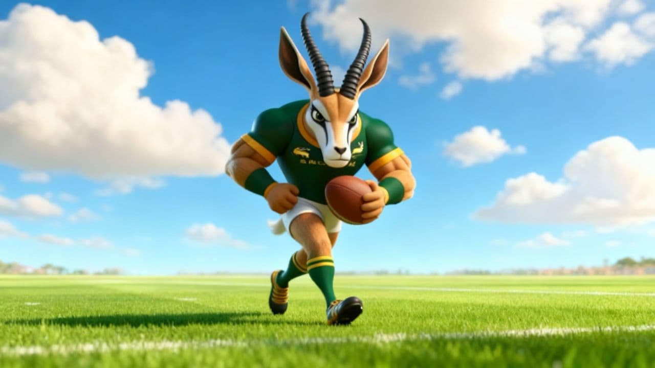 The Leaping Springbok