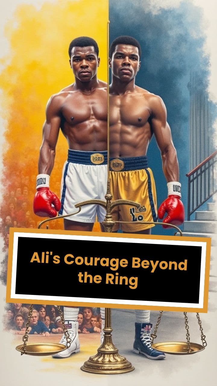 Ali's Courage Beyond the Ring
