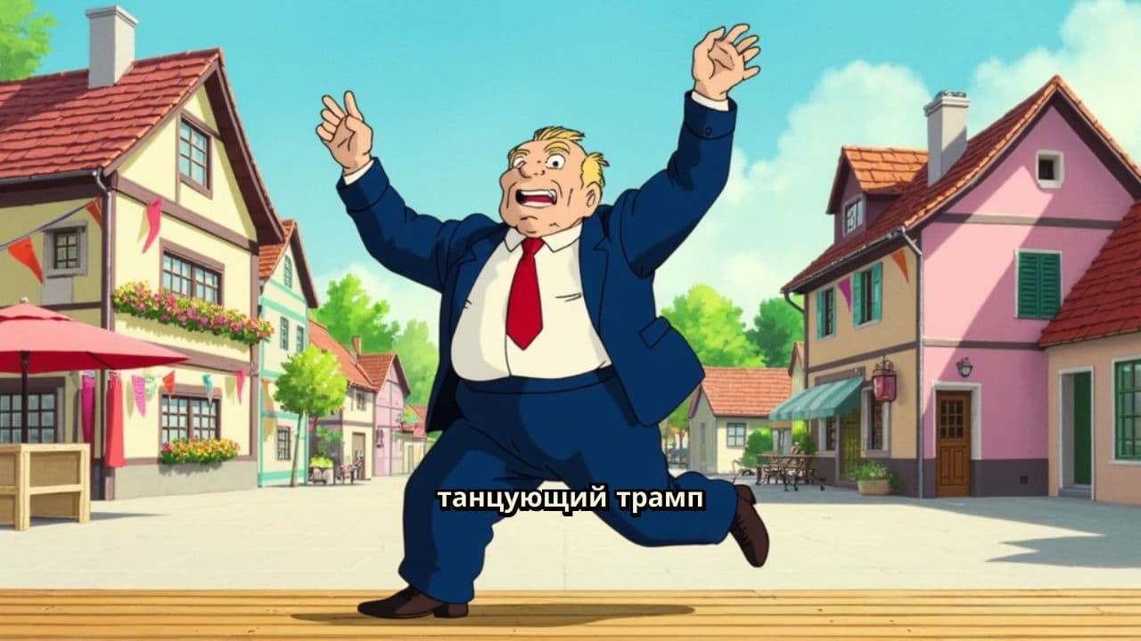 Трамп в танце