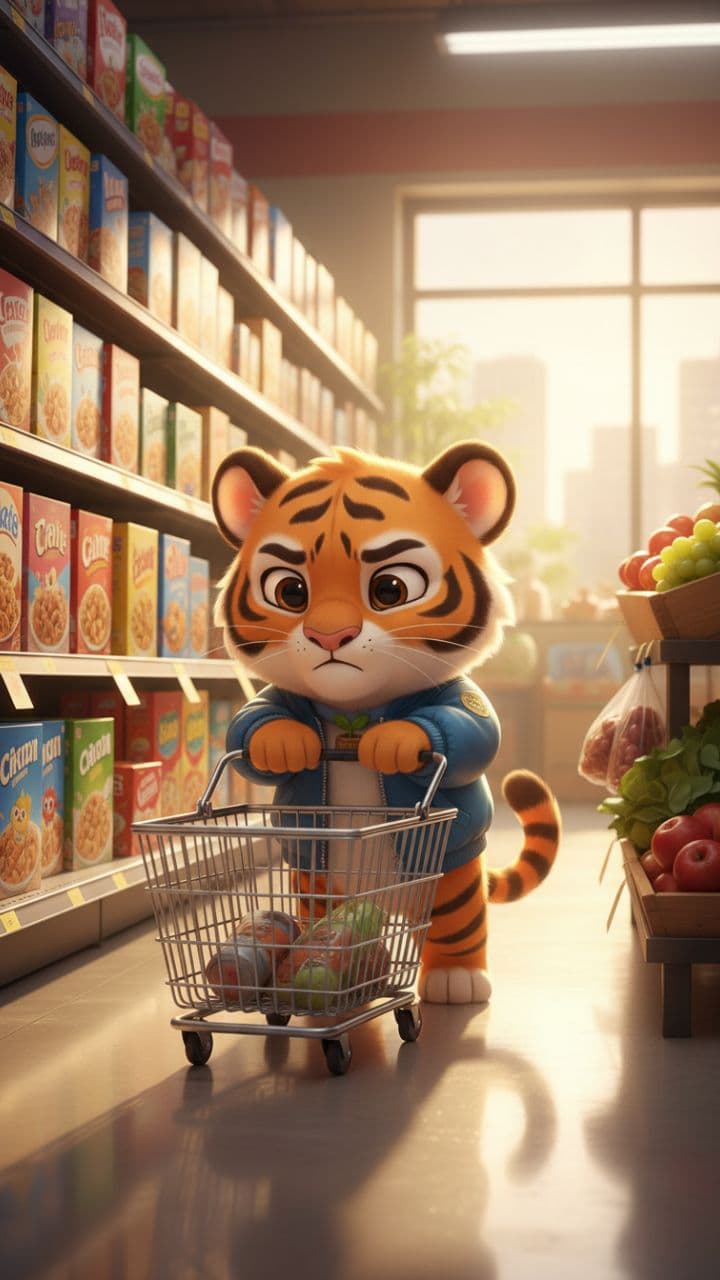 The Clever Tiger's Kitchen Heist