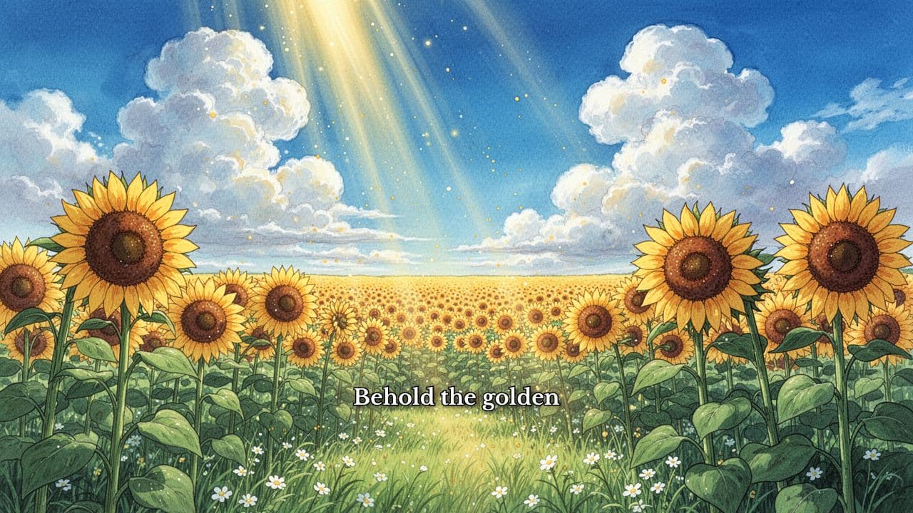 The Eternal Sunflowers