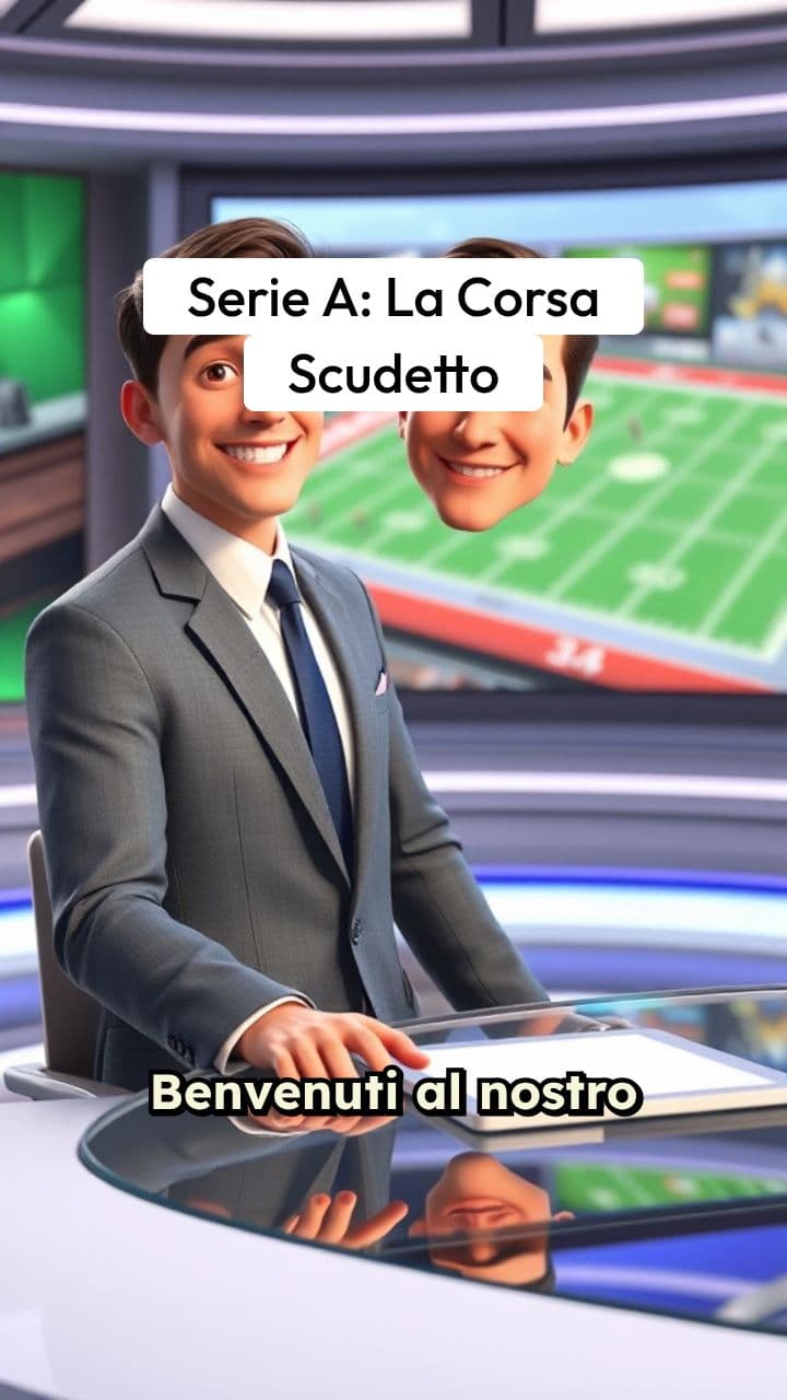 Serie A: Aggiornamenti Calcio - Stile Pixar