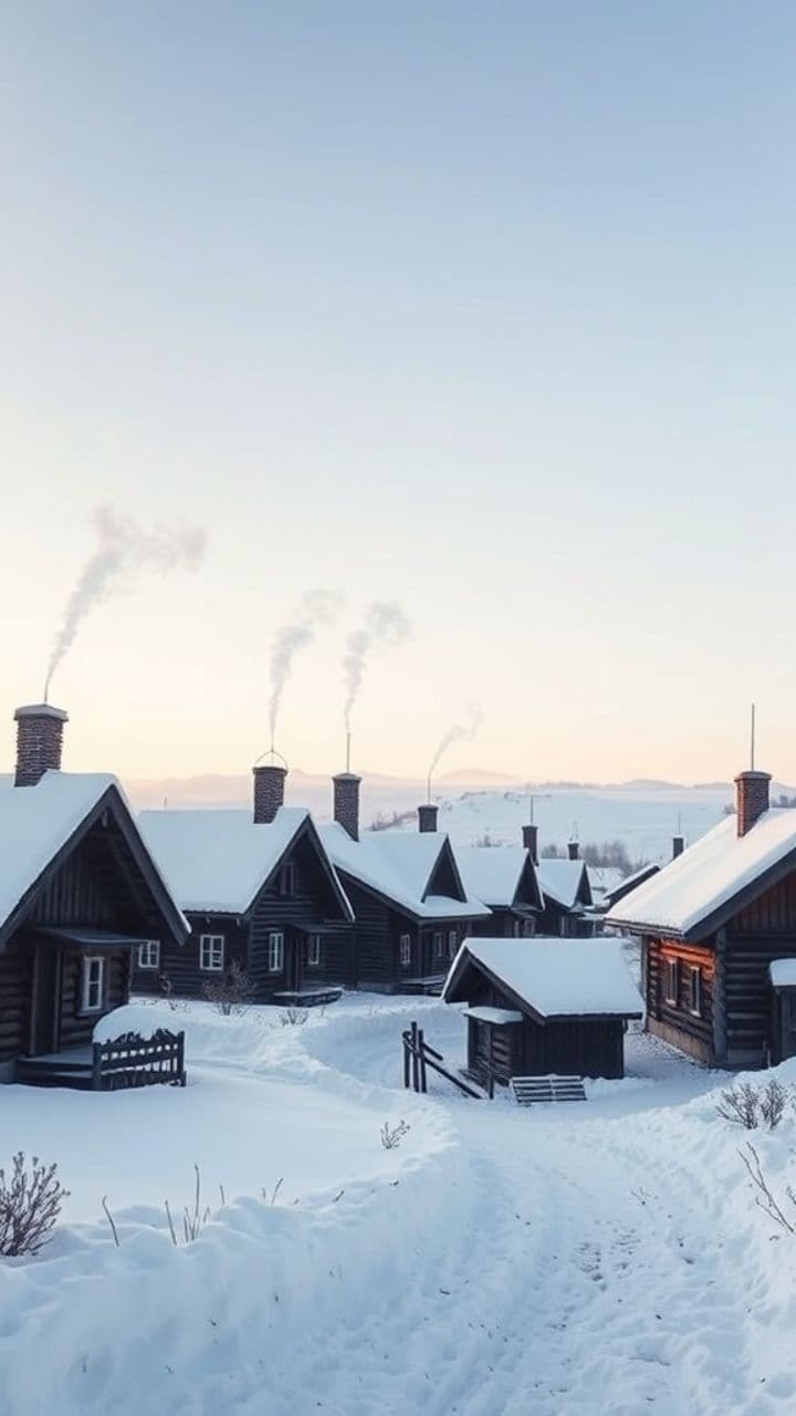 За окном метель поет