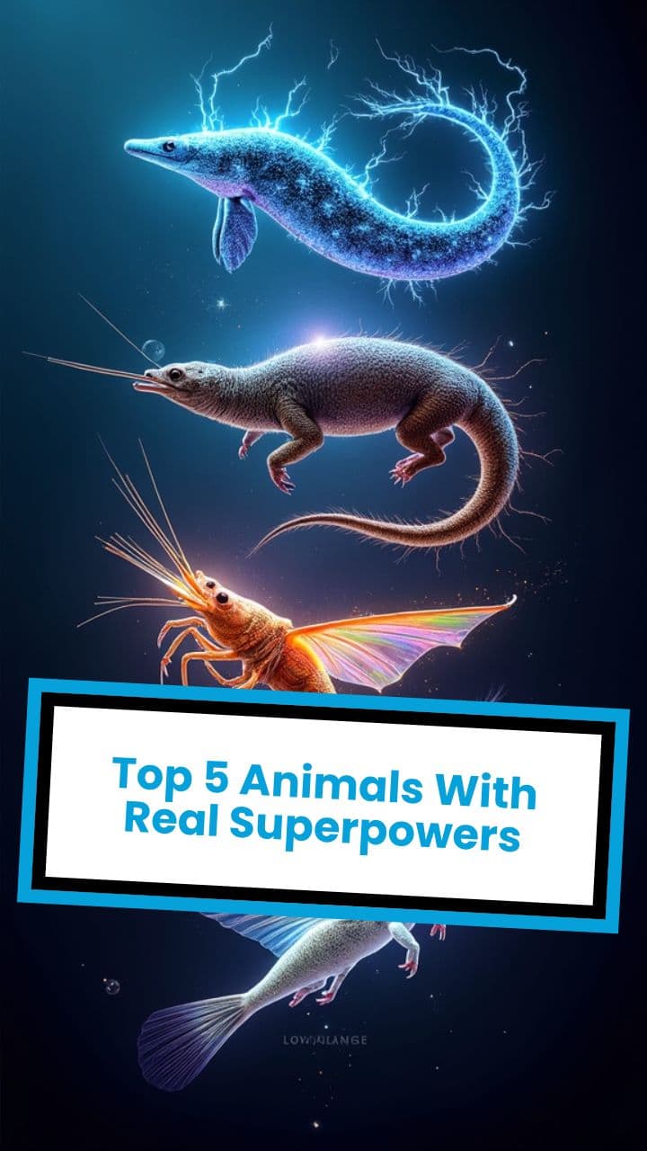 Top 5 Animals With Real Superpowers