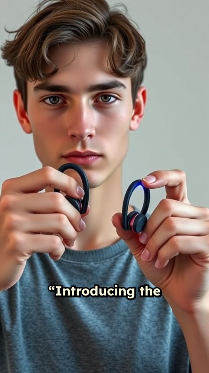 HTC Wrap-Around Earbuds: Stay Securely On