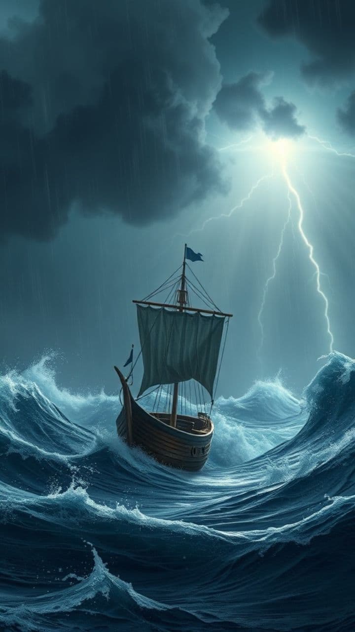 Im Sturm der Suche nach Licht