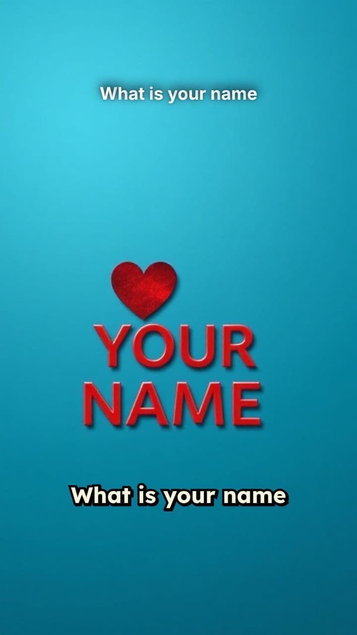 What is your name