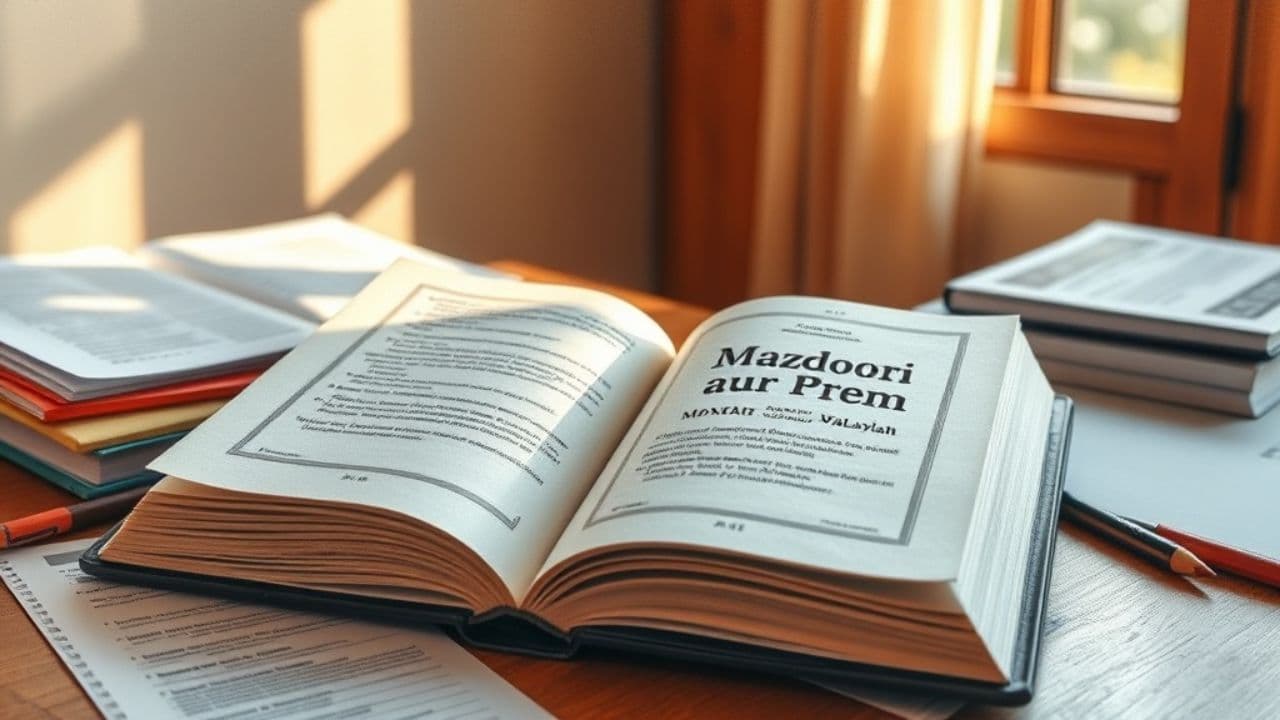 മസ്ദൂരി ഔർ പ്രേം: അധ്യാപകന്റെ ദർശനം