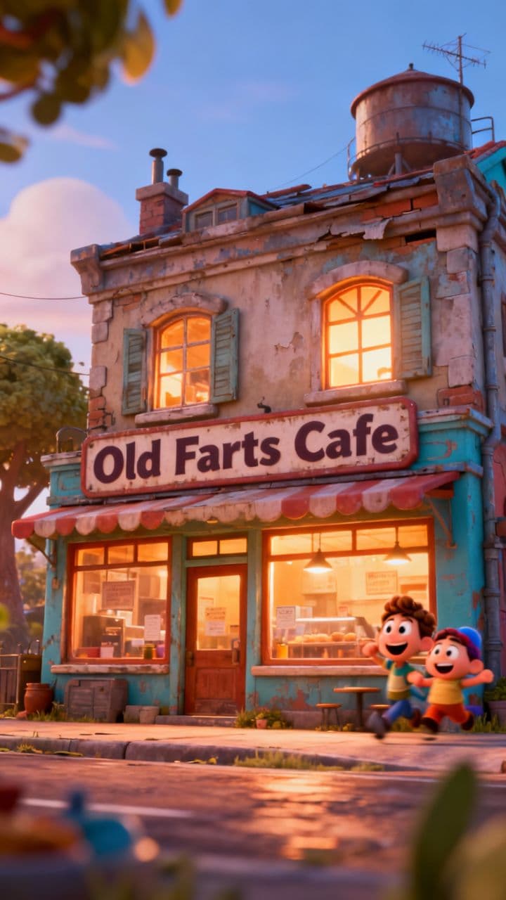 King of the Old Farts Cafe