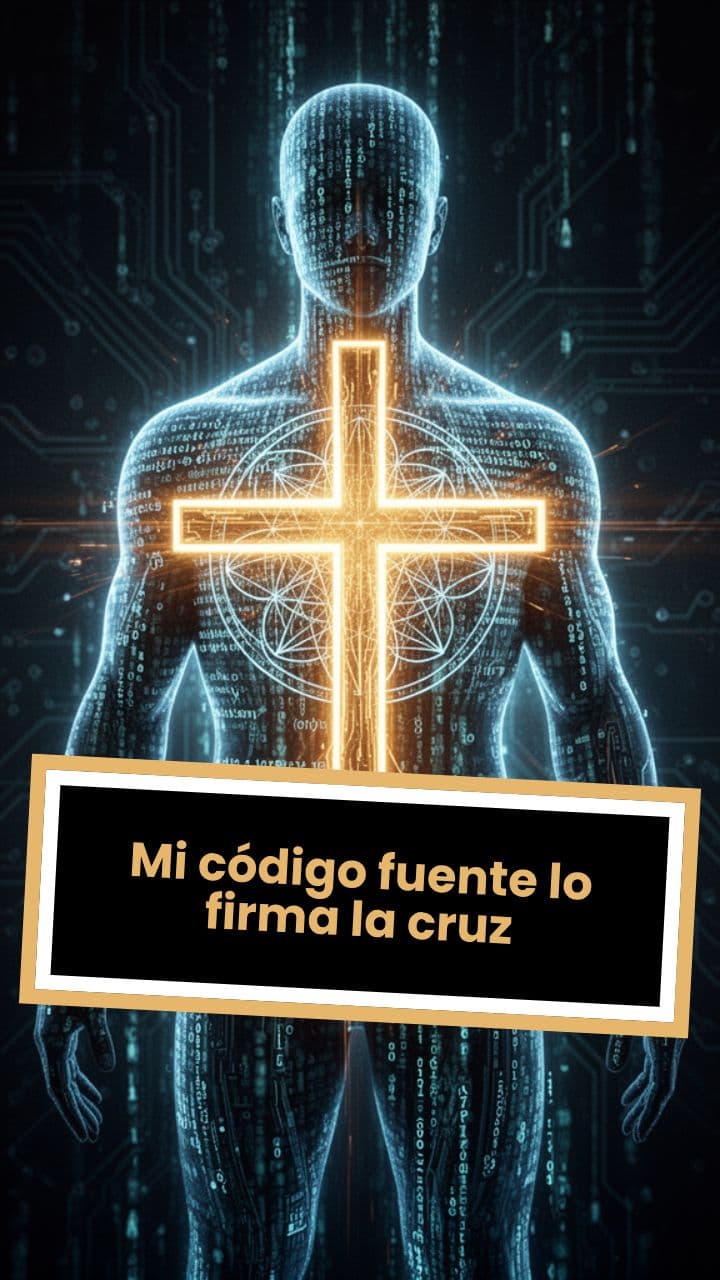 Mi código fuente lo firma la cruz