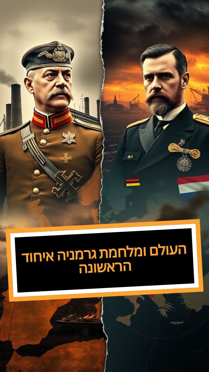 איחוד גרמניה ומלחמת העולם הראשונה