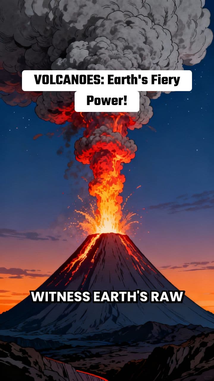 How Volcanoes Work: Earth's Fiery Power!