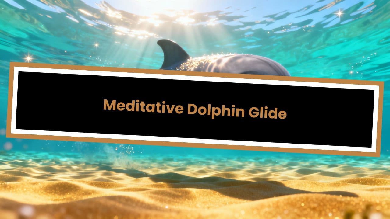 Meditative Dolphin Glide