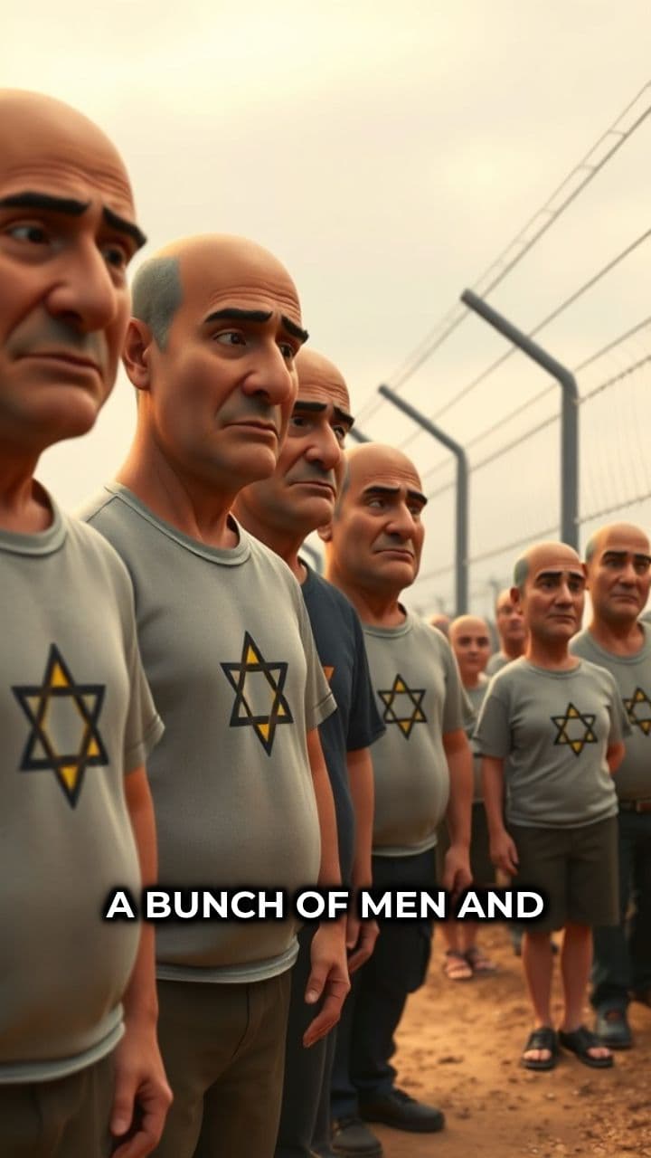 Tragic Scene in a Wire Camp