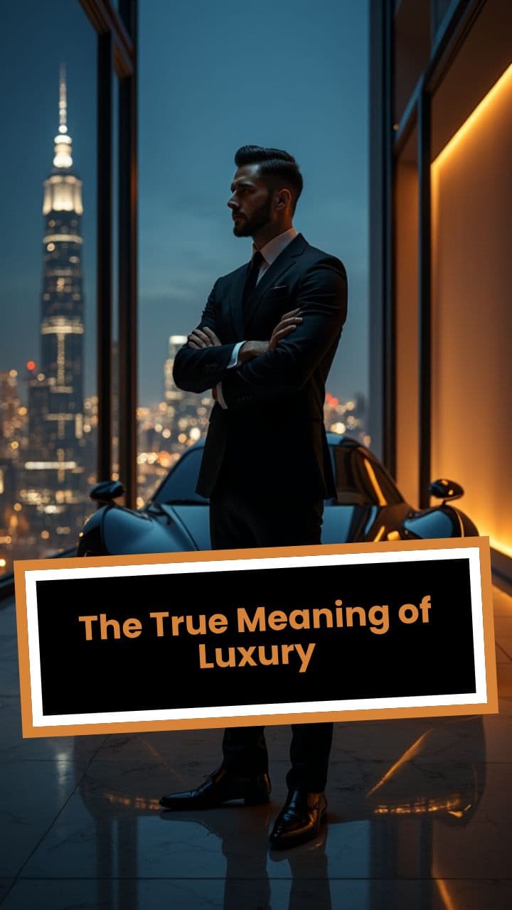 The True Meaning of Luxury