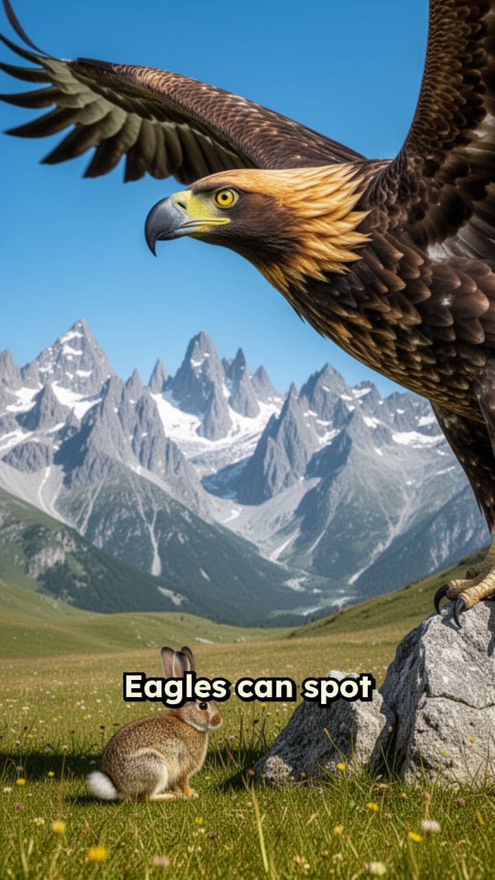 Eagles’ Superhuman Vision Explained