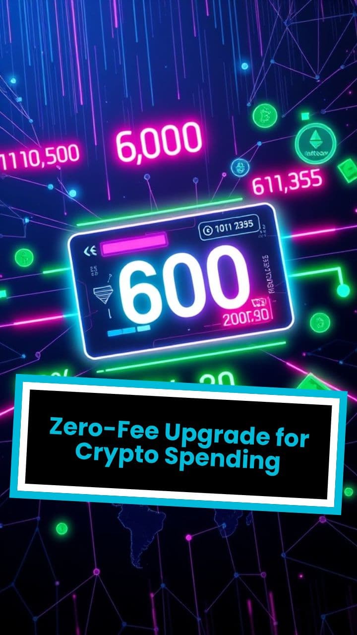 Zero-Fee Upgrade for Crypto Spending