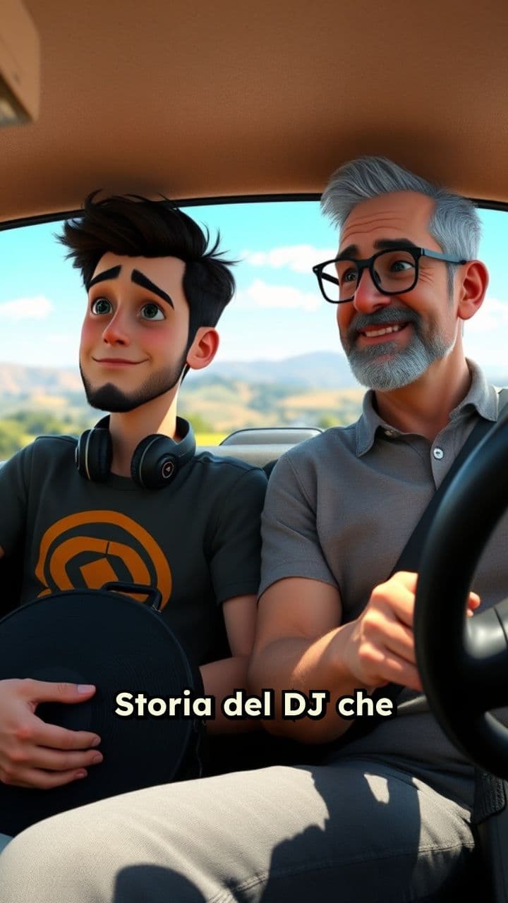 Il DJ e suo padre a Nocera Inferiore