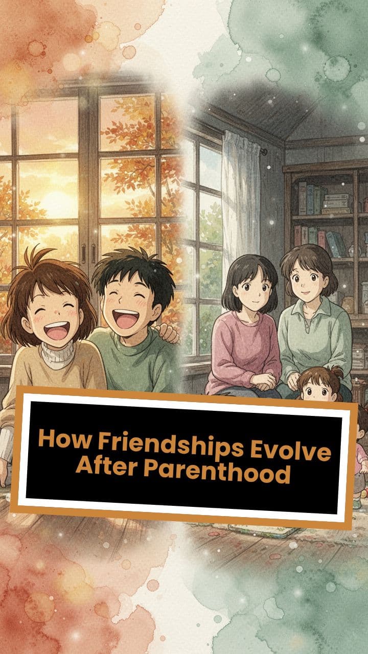 How Friendships Evolve After Parenthood