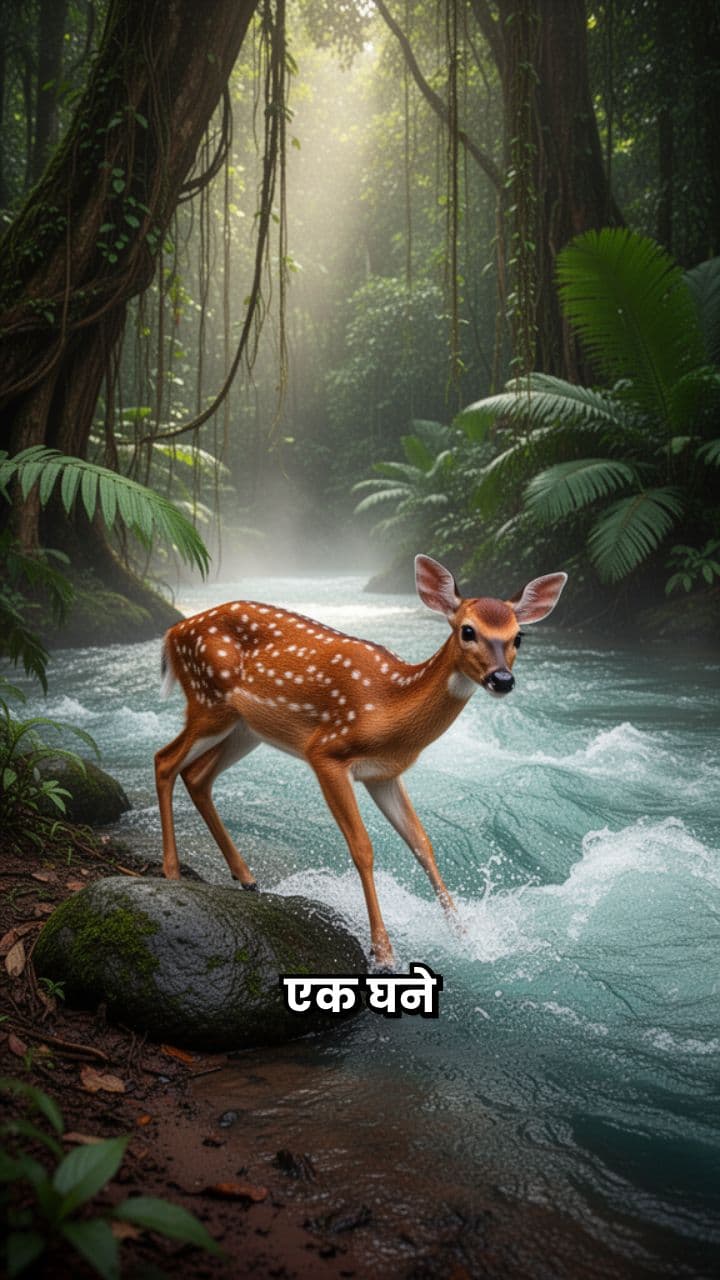 हाथी और हिरन की दोस्ती