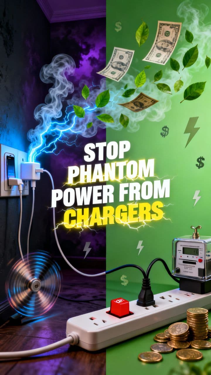 Stop Phantom Power From Chargers