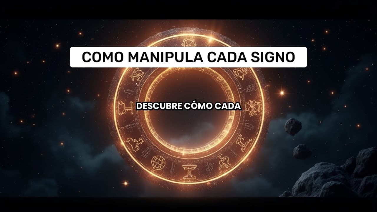 Cómo manipula cada signo