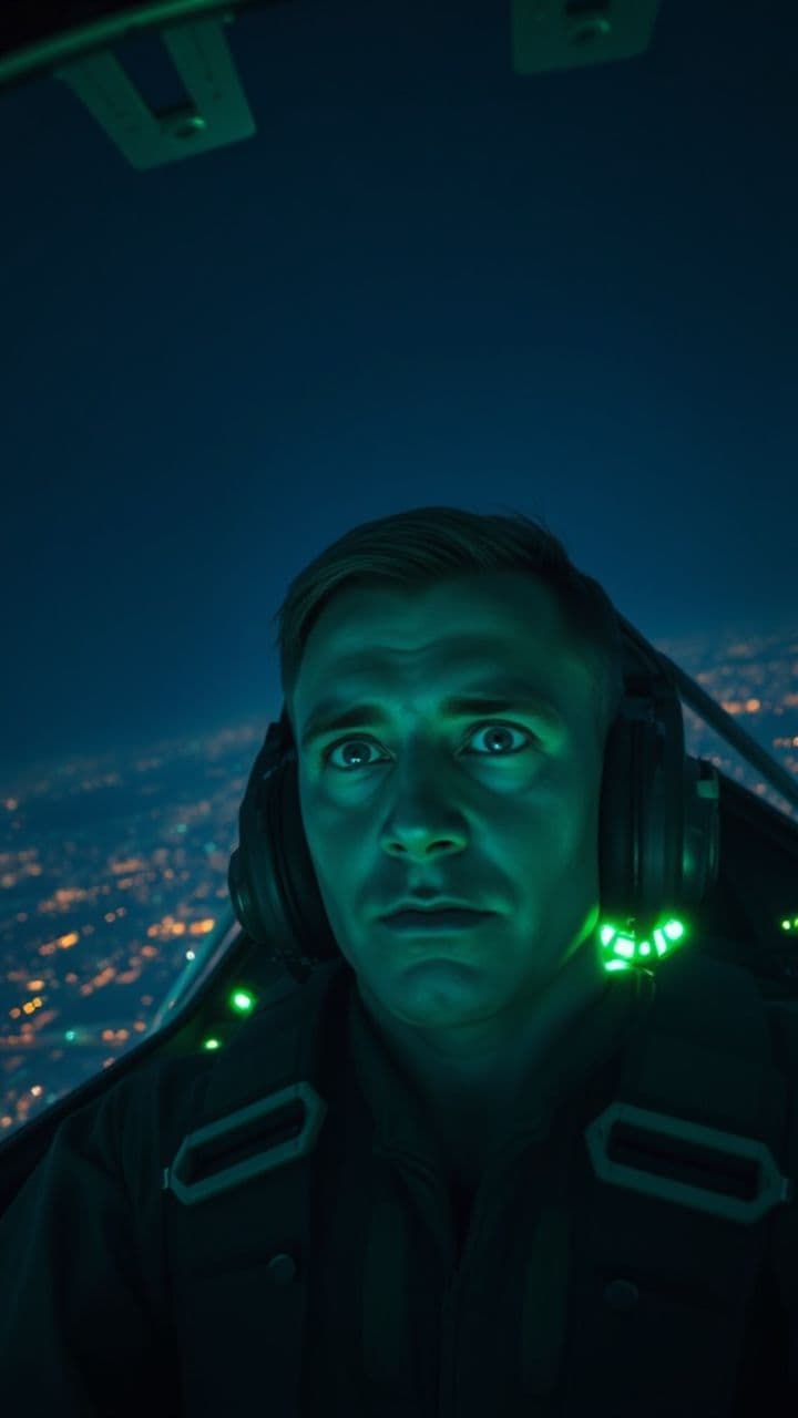 Ночная тьма и подвиг пилота