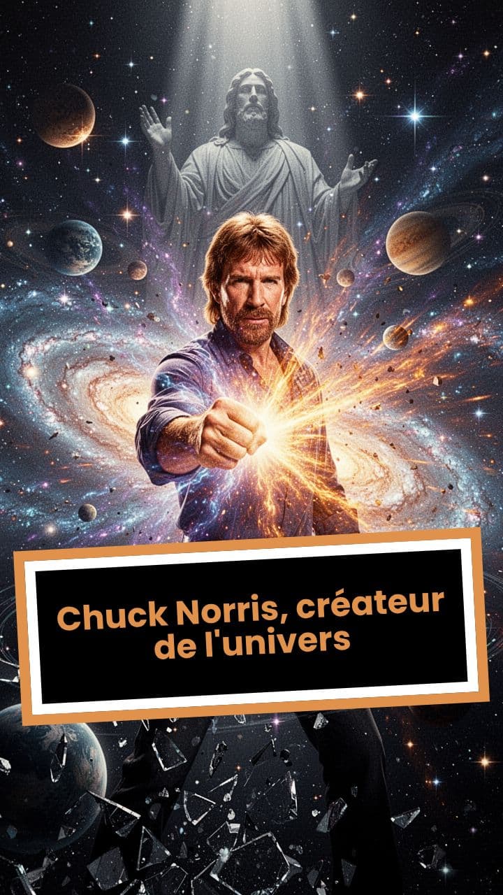 Chuck Norris, créateur de l'univers