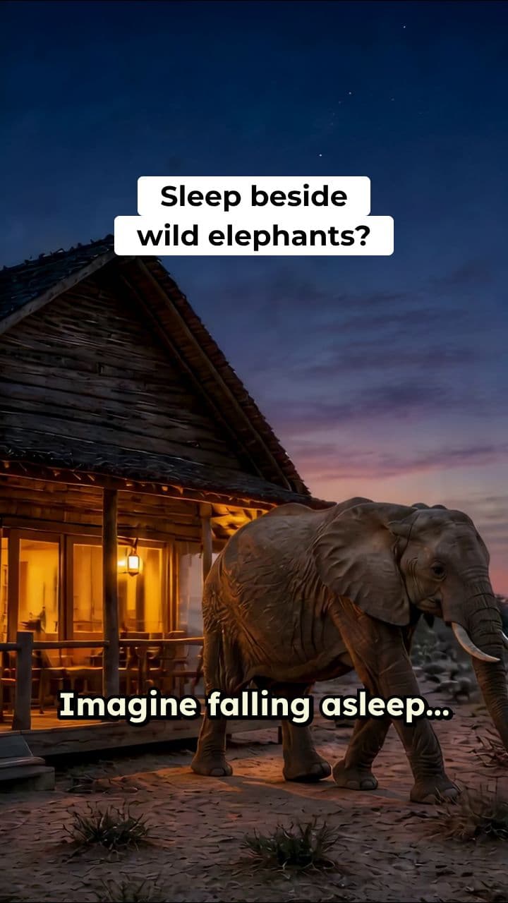 Where in Africa Can You Sleep Surrounded by Wild Elephants?