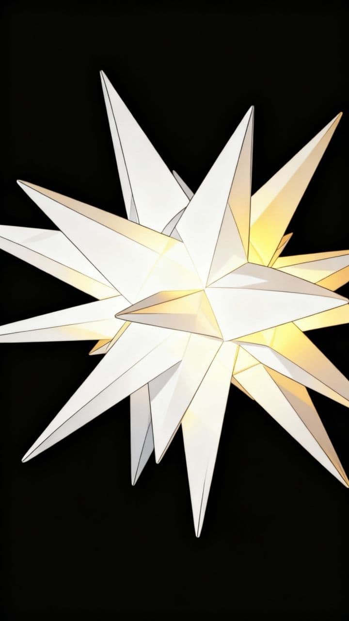 Rotating Christmas Star