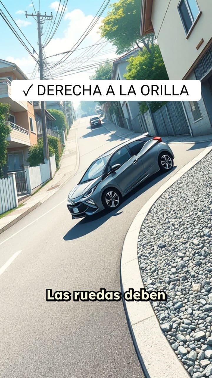 Seguridad al Aparcar en Pendientes