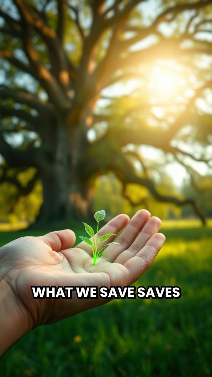 Lo que salvamos nos salva