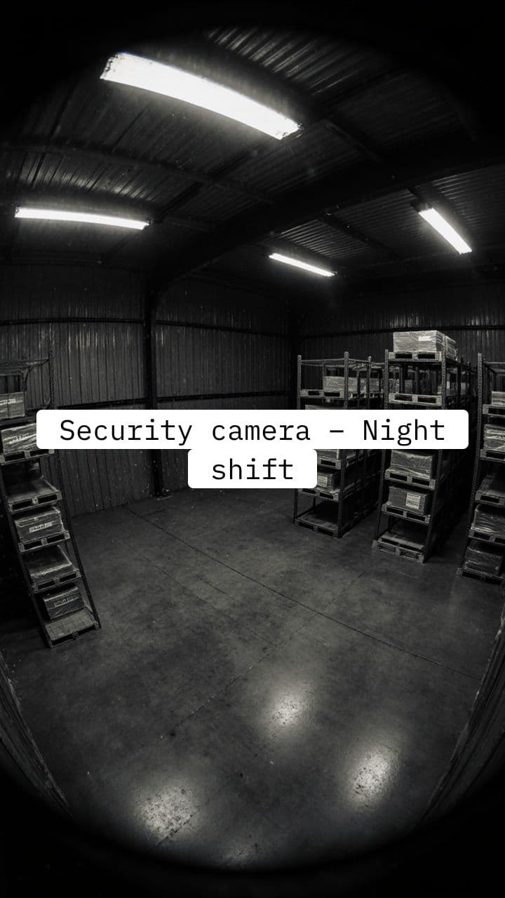 Security Camera - Night Shift Anomaly