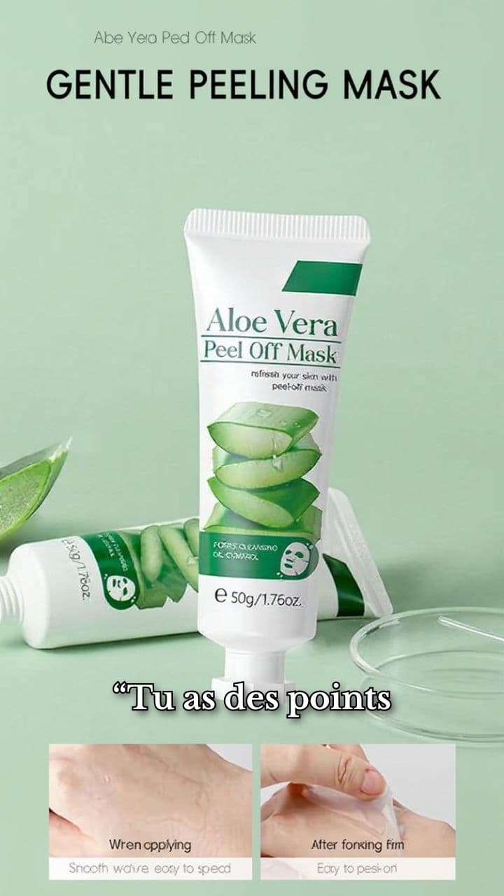 Masque peel-off révolutionnaire pour ta peau
