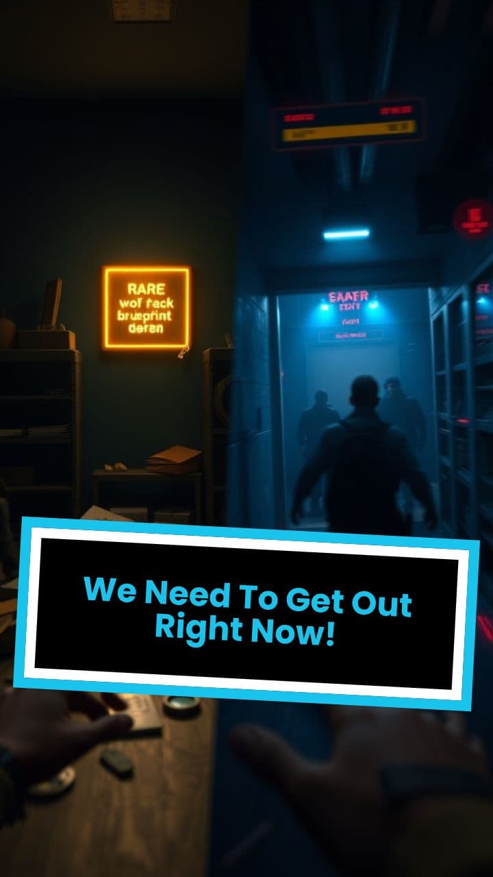 We Need To Get Out Right Now!