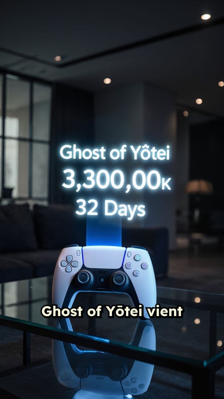 Succès record pour Ghost of Yōtei sur PS5