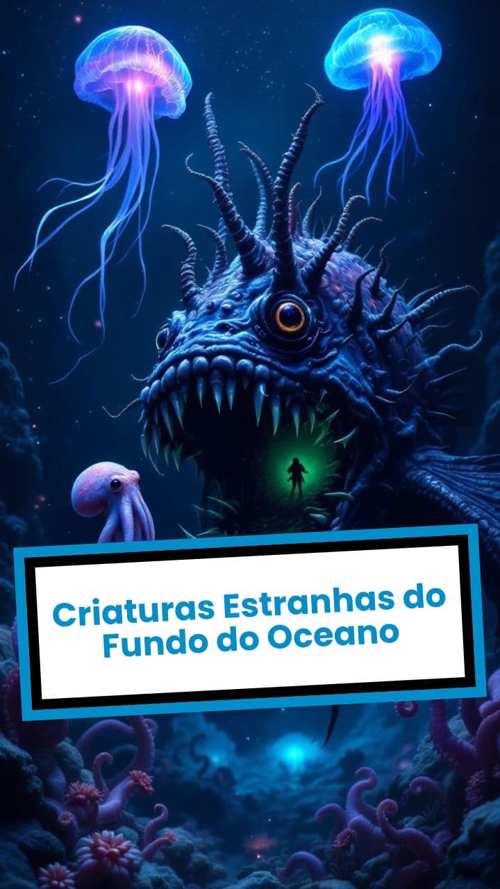 Criaturas Estranhas do Fundo do Oceano