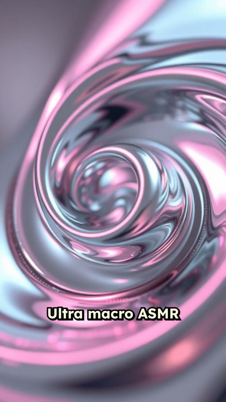 Hypnotic Liquid Metal ASMR Visuals