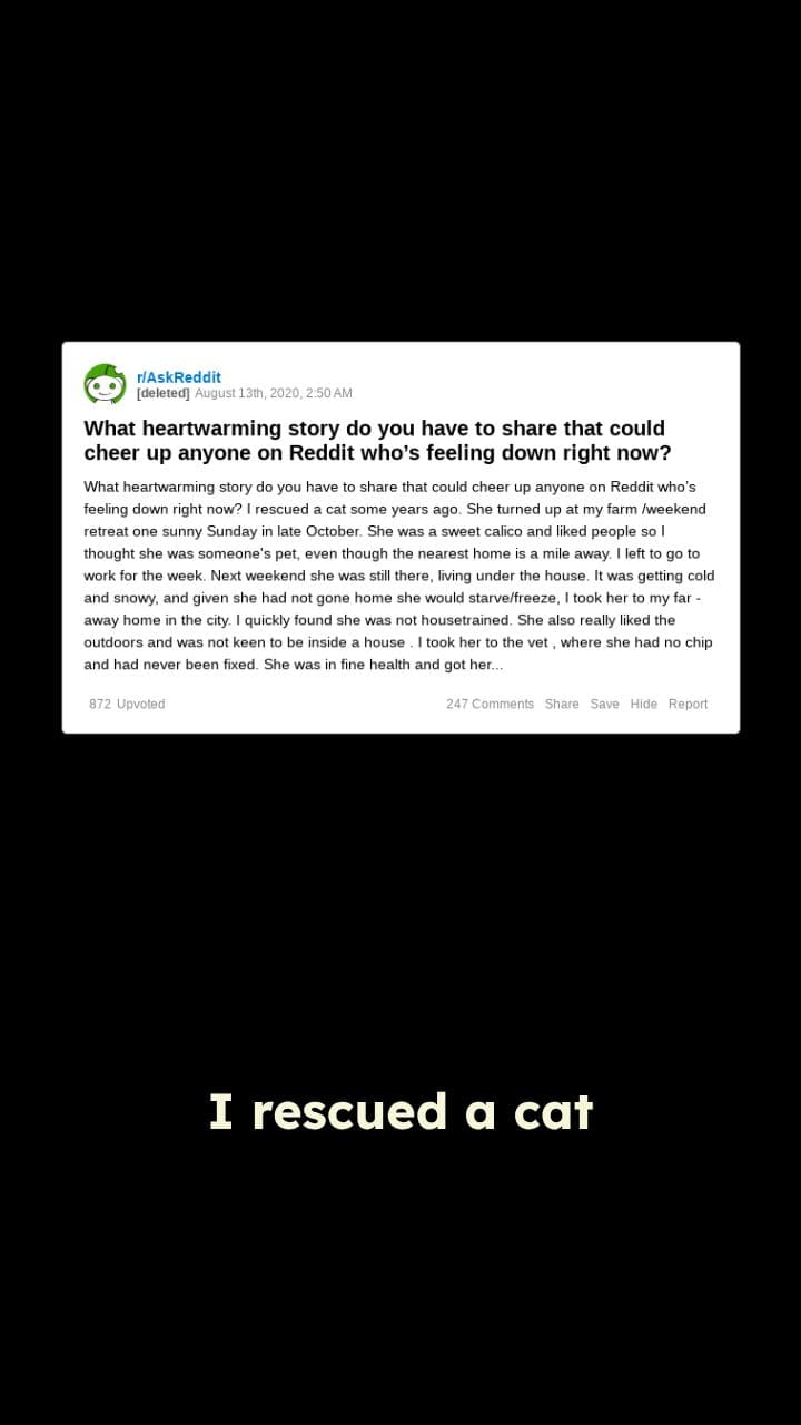 Kindness Found in Unexpected Places