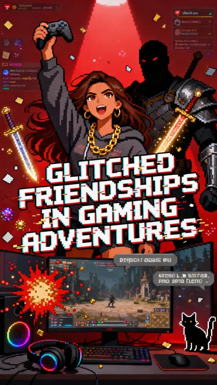 Glitched Friendships in Gaming Adventures