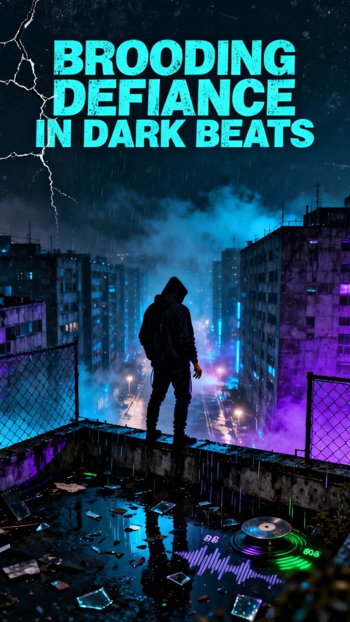 Brooding Defiance in Dark Beats