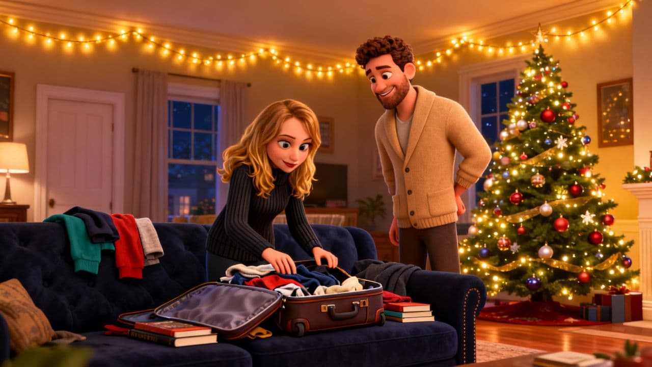 #7836-A Cozy Christmas Departure