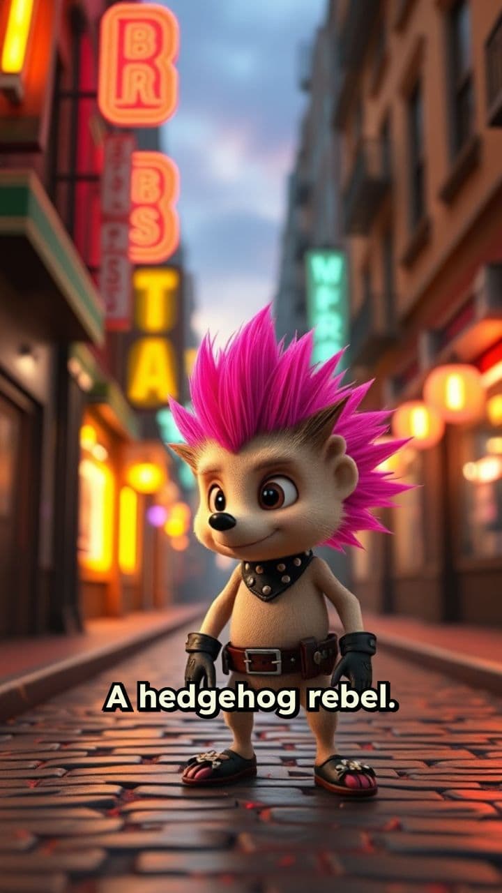 Punk Hedgehog Rampage